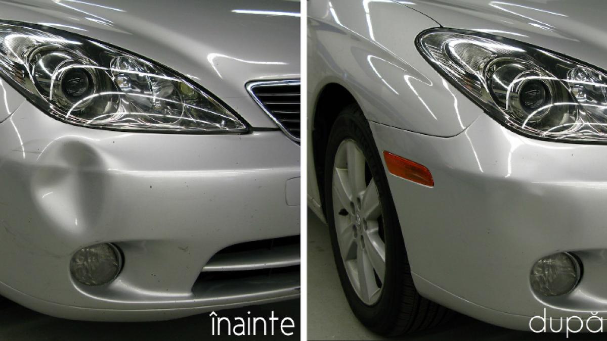 cum iti repari singur bara de protectie a masinii folosind doar apa calda