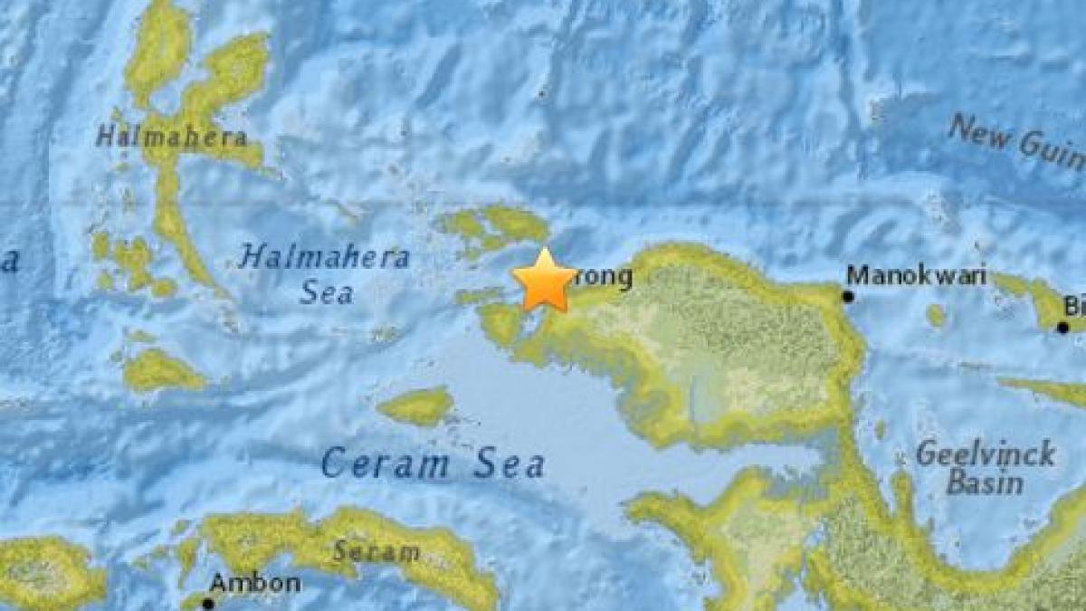 cutremur puternic in estul indoneziei epicentrul la 30 de kilometri de cel mai apropiat oras