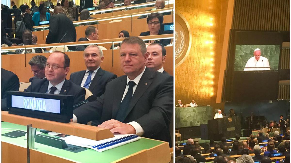 klaus iohannis fata in fata cu papa francisc