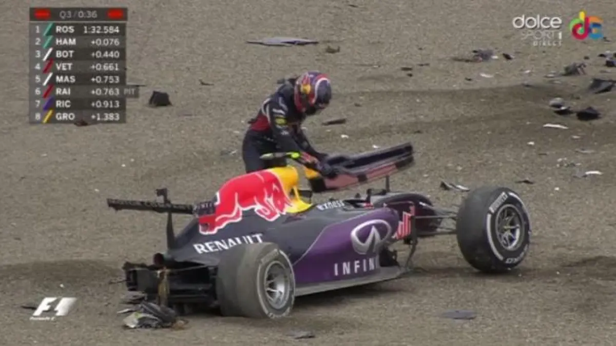 accident oribil in formula 1