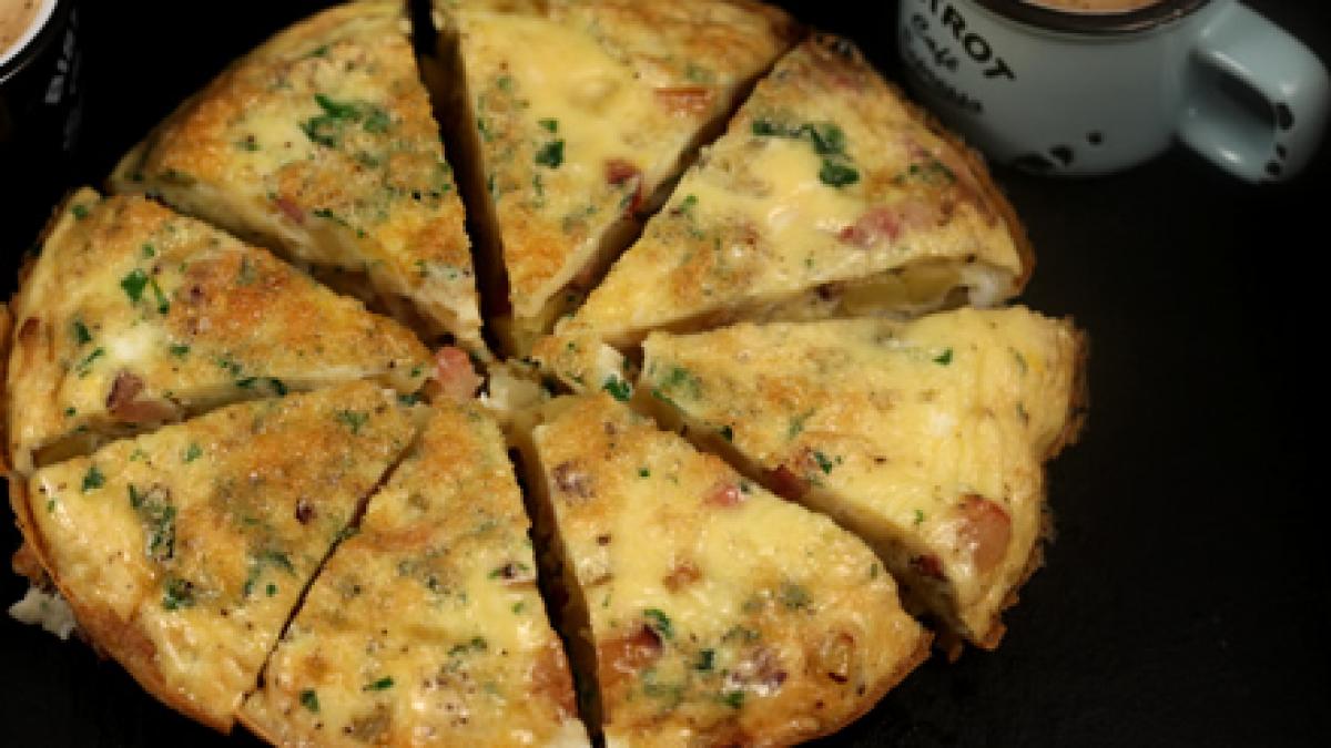 omleta taraneasca la cuptor