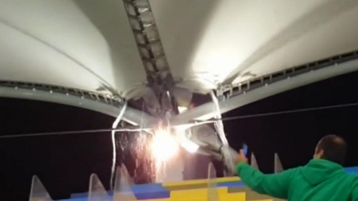 esec de milioane de euro pe arena nationala o ploaie torentiala a rupt acoperisul