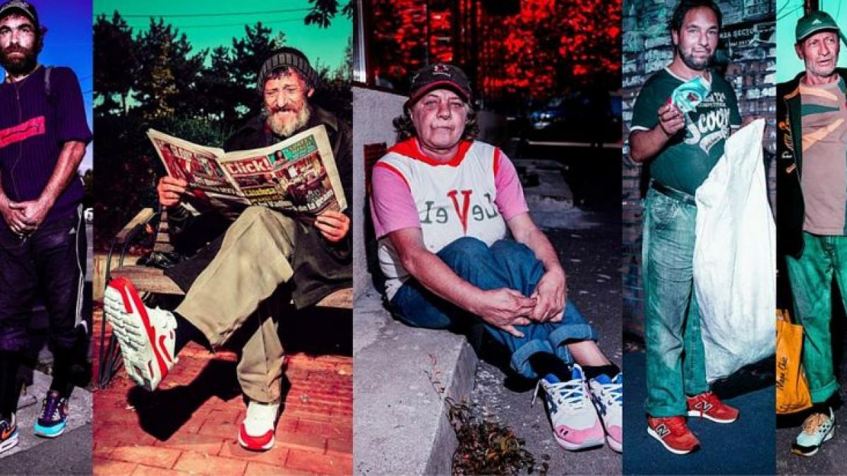 oamenii strazii pentru prima data modele intr o sedinta foto cu scop umanitar