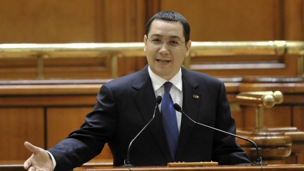 victor ponta opozitia nu aduce critici actului de guvernare in parlament trebuie sa se faca