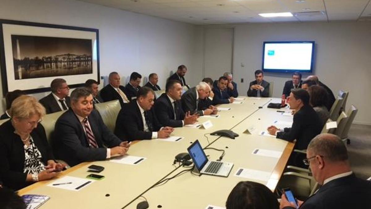misiunea economica organizata de ccir in statele unite ale americii continua la washington dc