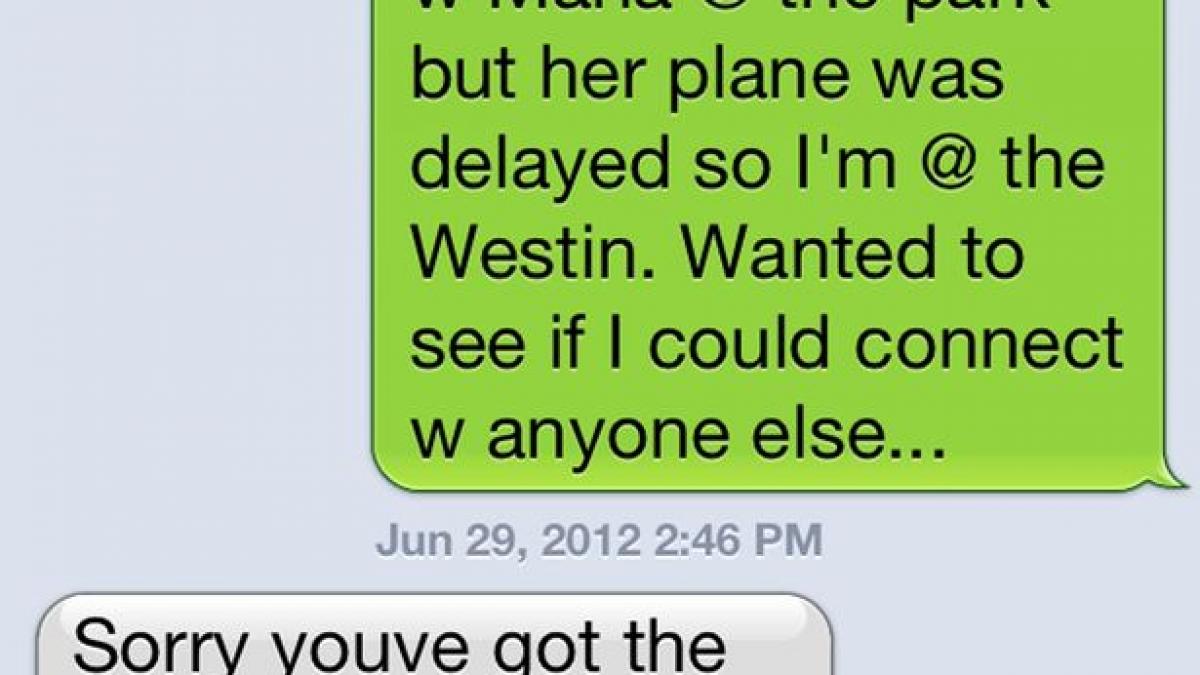 i a trimis din greseala un sms unui barbat cu 30 de ani mai tanar ce a urmat pare desprins din filme