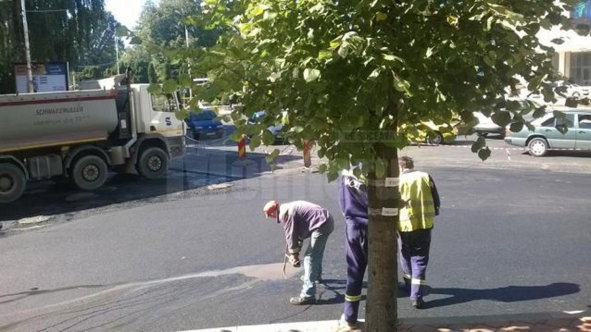 record la munca in zadar au spart asfaltul turnat in urma cu 10 minute