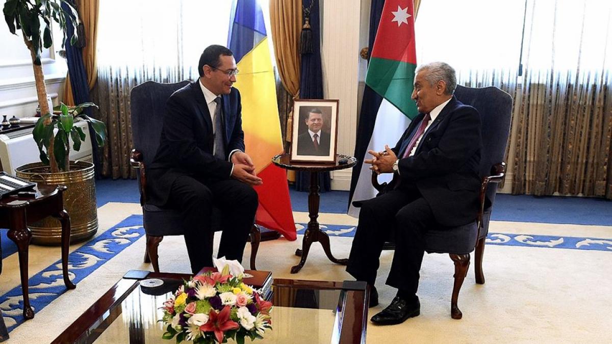 victor ponta despre vizita in iordania incercam sa reluam o relatie traditionala