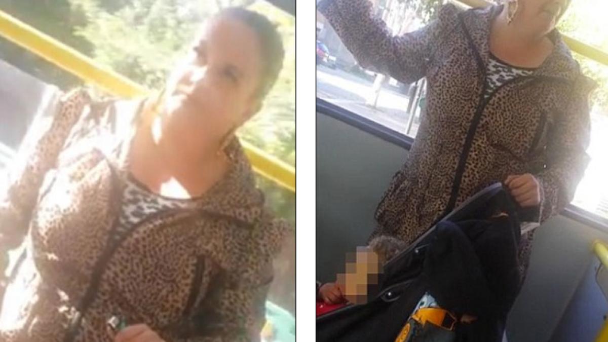 scene incredibile intr un autobuz ce a facut o femeie de etnie roma cu copilul dupa ea o sa te omor