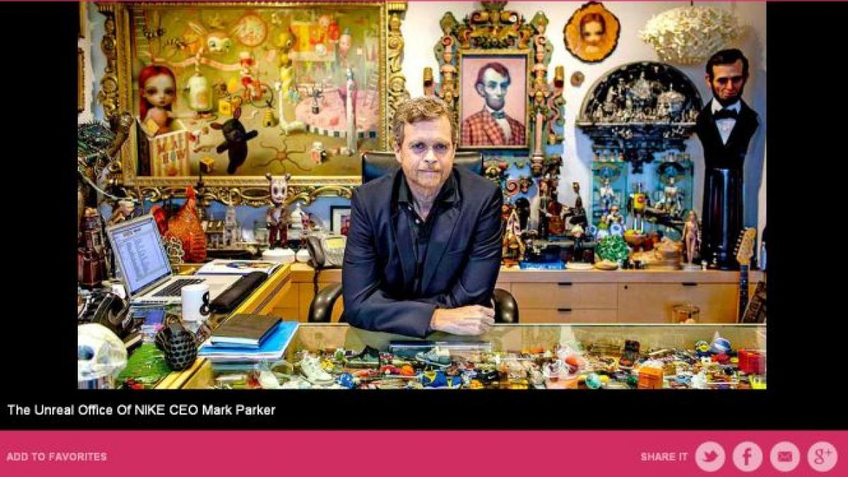 este uimitor cum arata biroul celui mai creativ ceo din lume