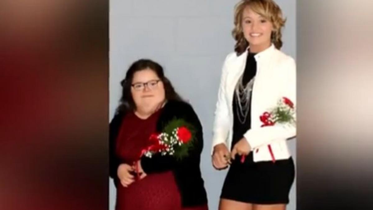 gestul simplu si frumos facut de o adolescenta pentru colega ei speciala