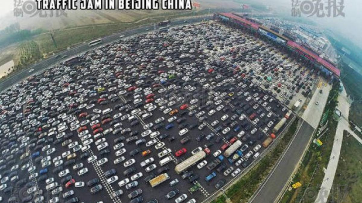 credeai ca traficul din romania este infernal ce se intampla in china depaseste orice imaginatie