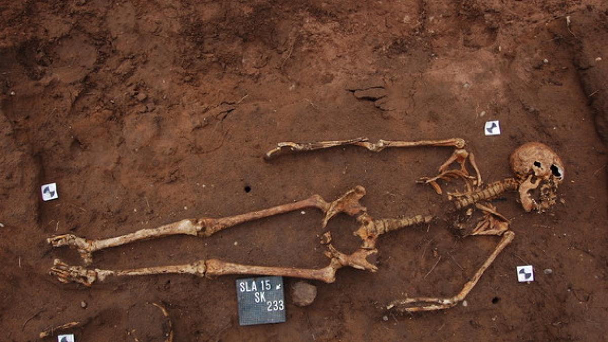 descoperire socanta langa o biserica muncitorii au chemat imediat autoritatile