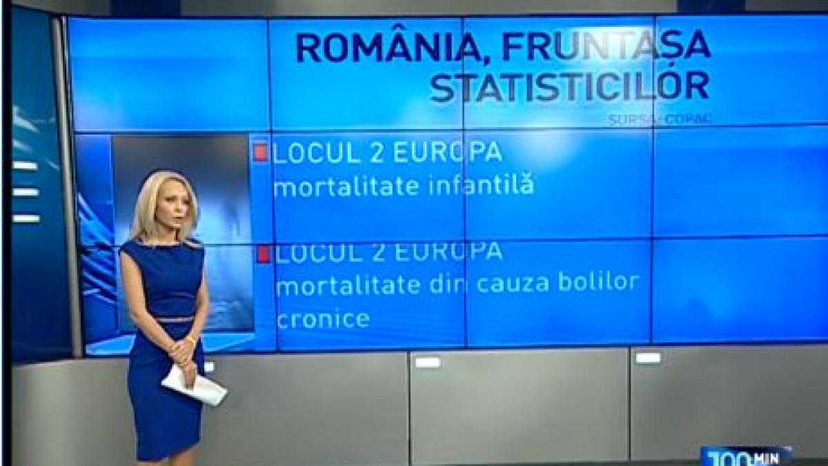 romania tara statisticilor sumbre privind sanatatea