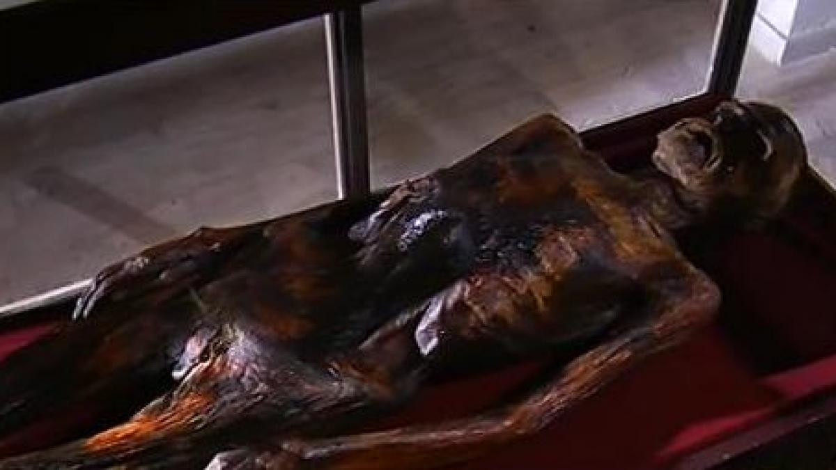 povestea mumiei din carpati singura mumie din romania