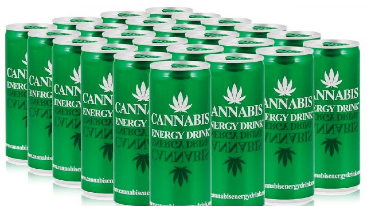 cannabis bautura energizant thc energie