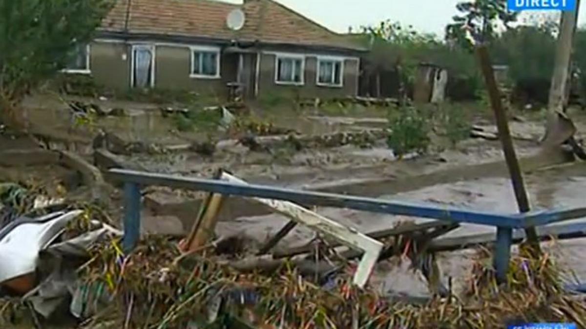 imagini dezastrul viitura constanta