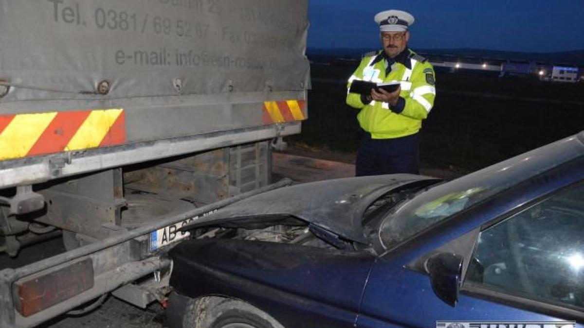 accident tamponare dn1 coloana de masini