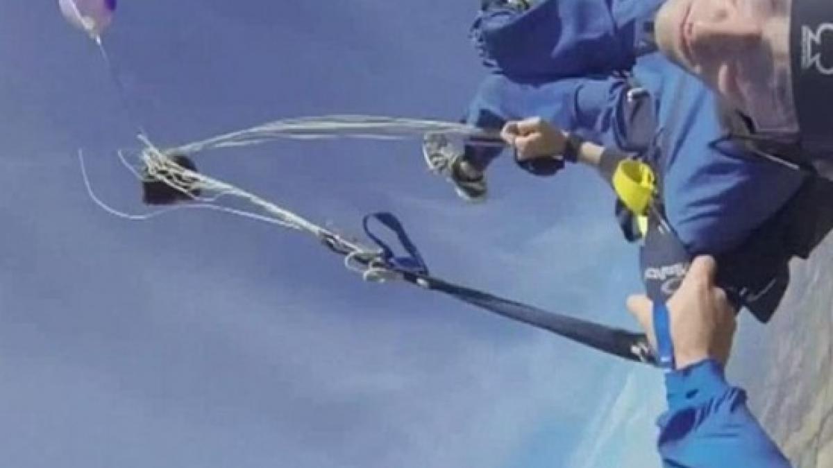 accident clinceni parasutist mort