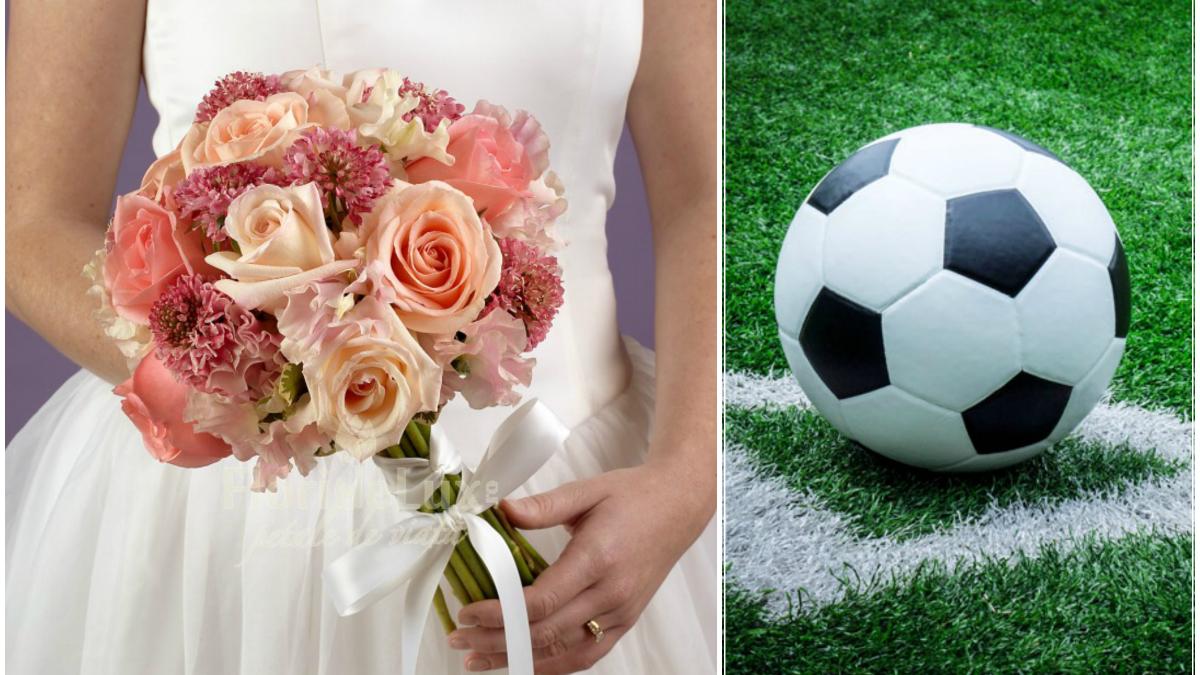 culmea inchirierii nunta la doi pasi de teren in timpul meciului petrolul steaua