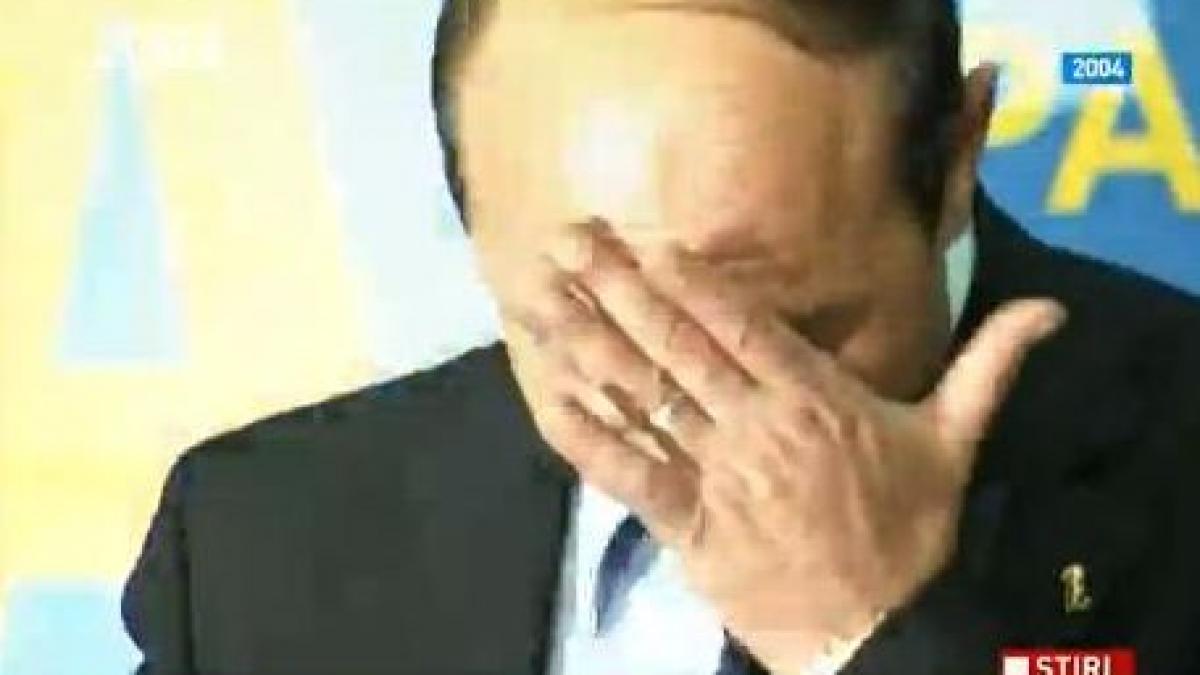 cum ii napadesc emotiile si lacrimile pe politicieni