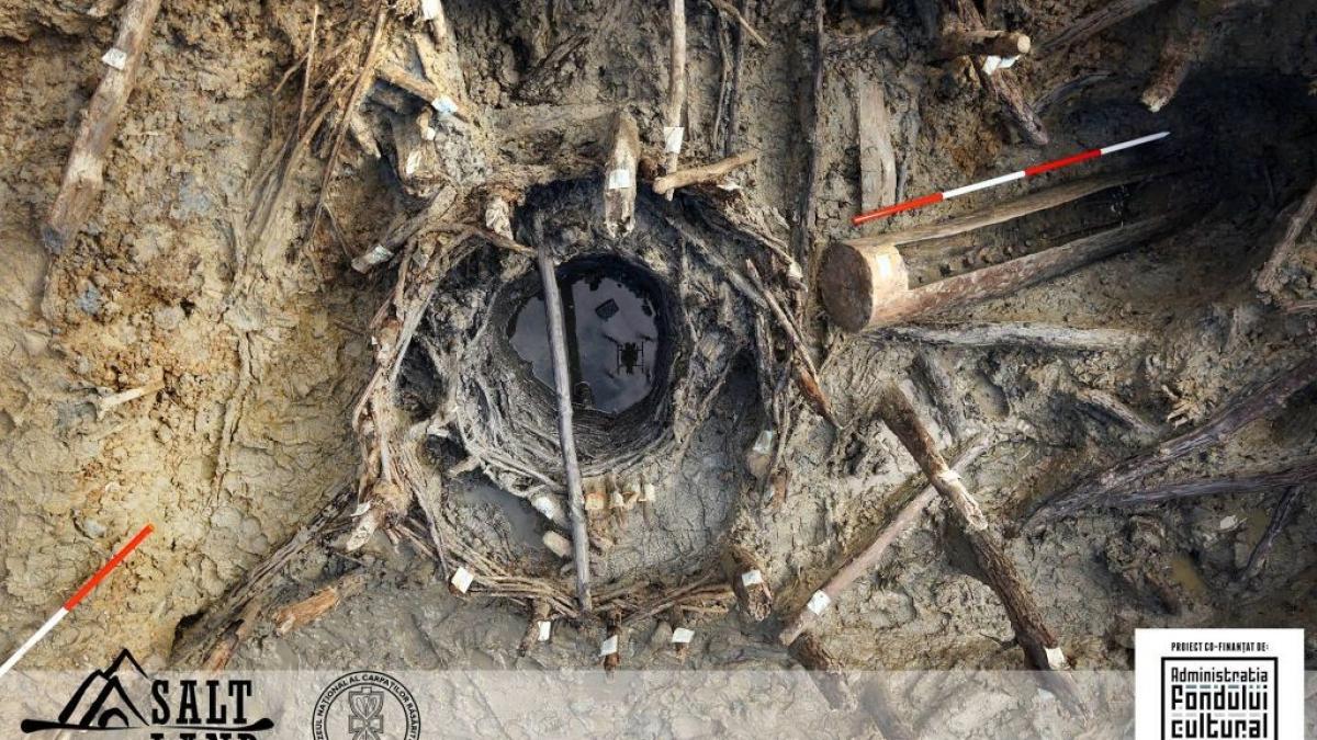 arheologi fantana apa sarata bistrita nasaud