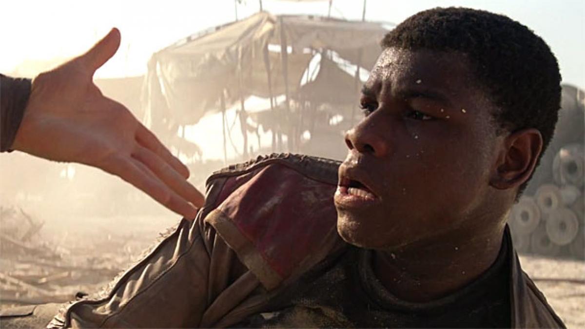 reactie john boyega trailer star wars