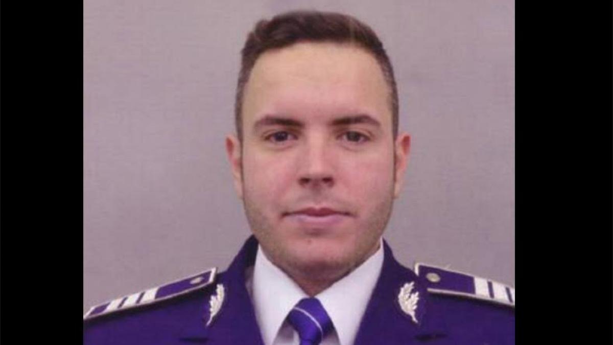 autoritatile au sters deja urmele accidentului in care un politist si a pierdut viata