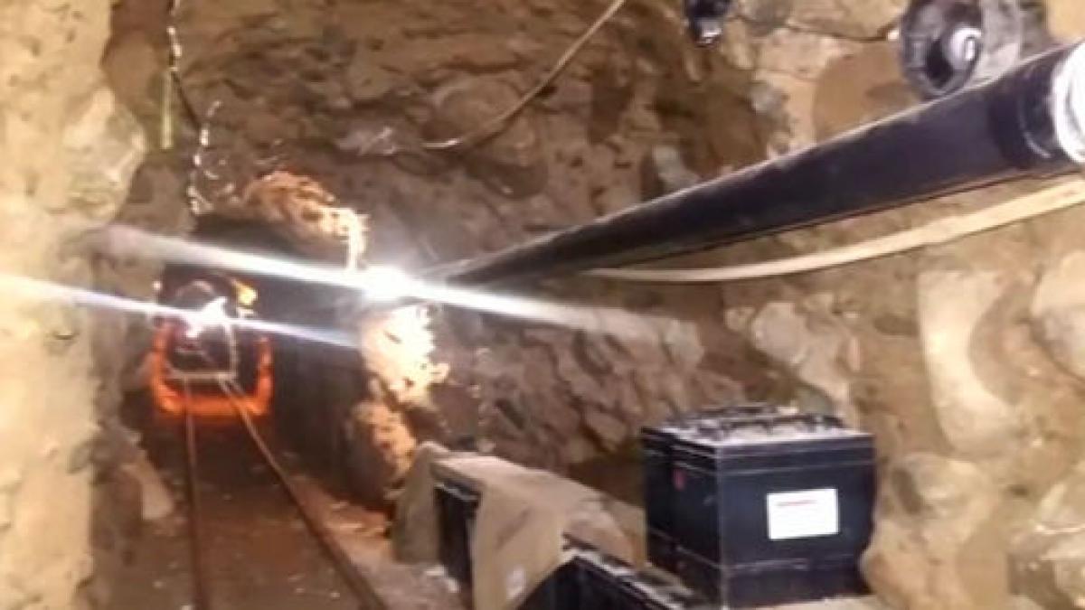 mexic droguri sua tunel