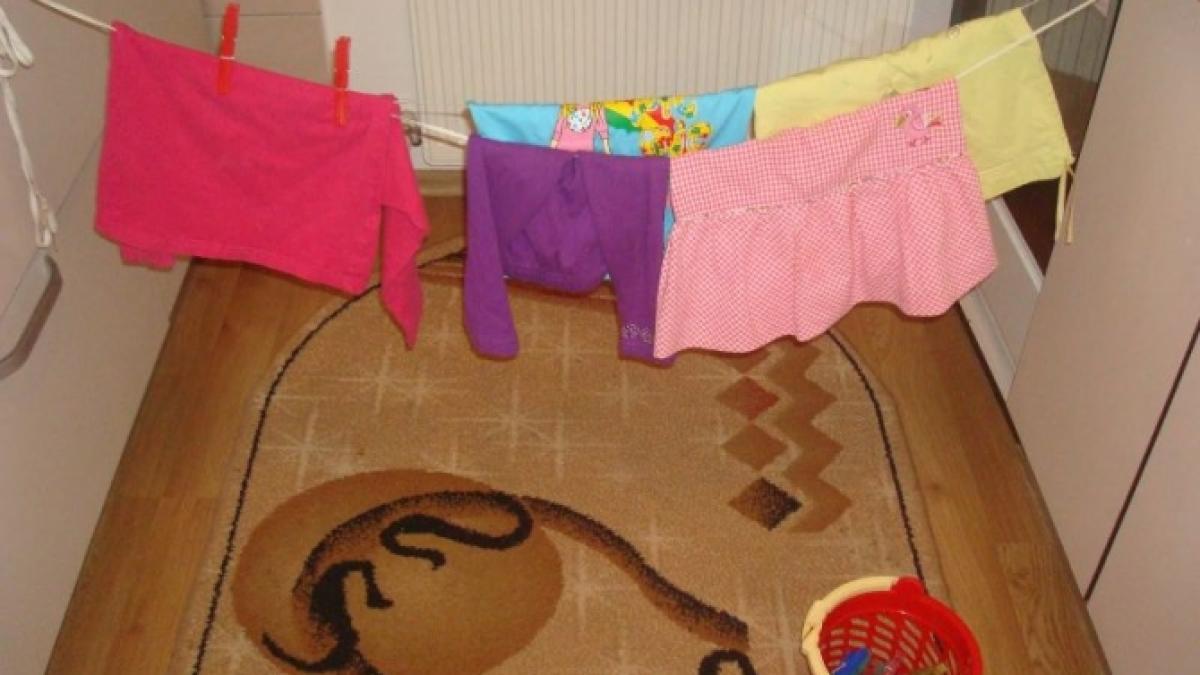 cum te poti imbolnavi daca iti usuci rufele in casa