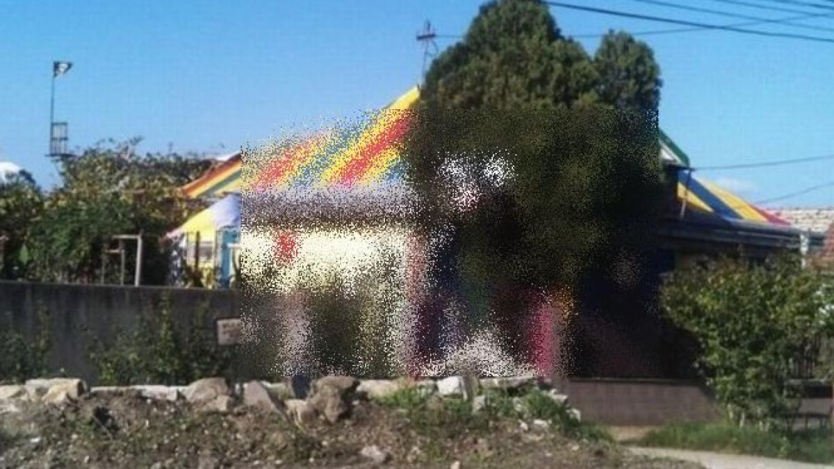 casa unica arad acoperis colorat