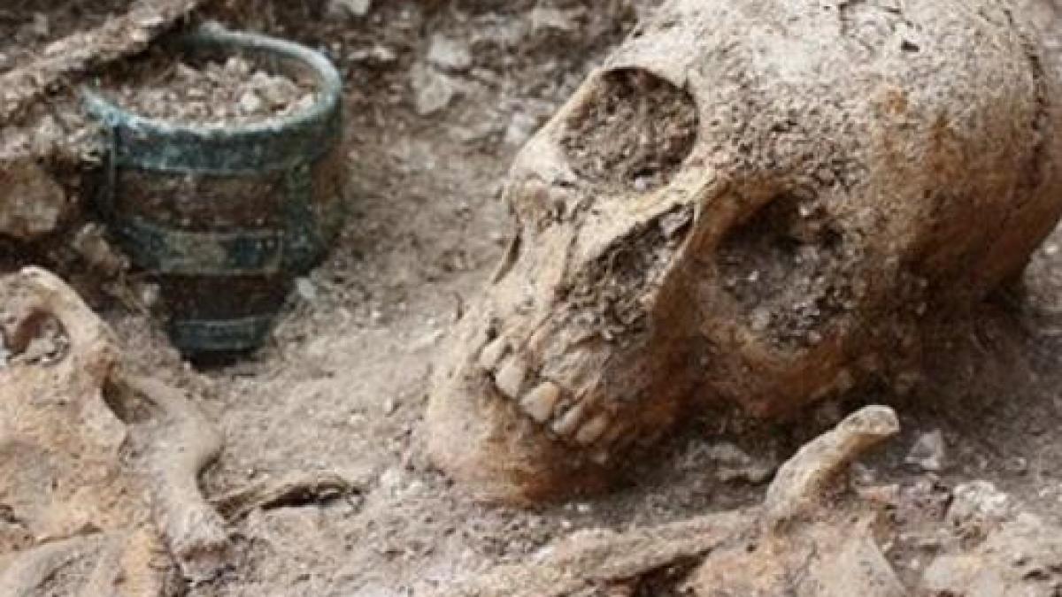 mormant vechi de 5000 de ani descoperit in prahova obiectele gasite in interior au contrariat