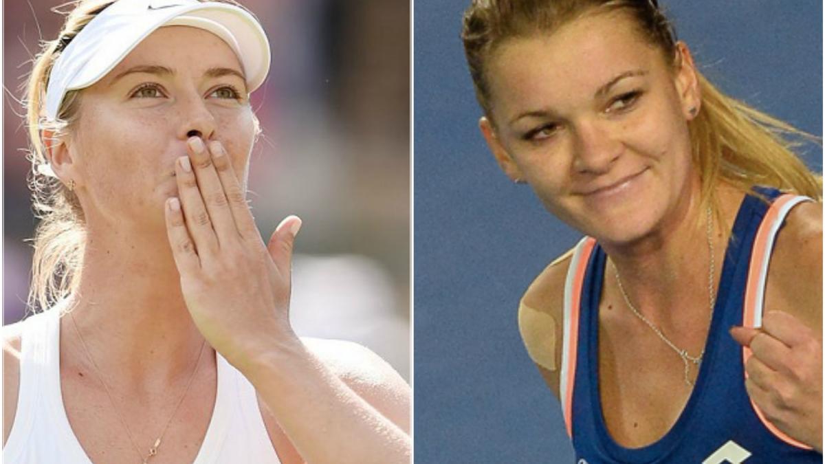 maria sarapova si agnieszka radwanska in semifinalele turneului campioanelor