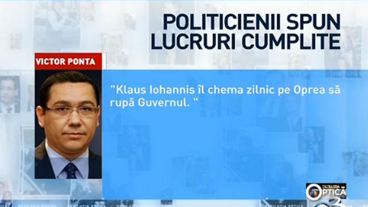 deziluzia optica ponta iohannis