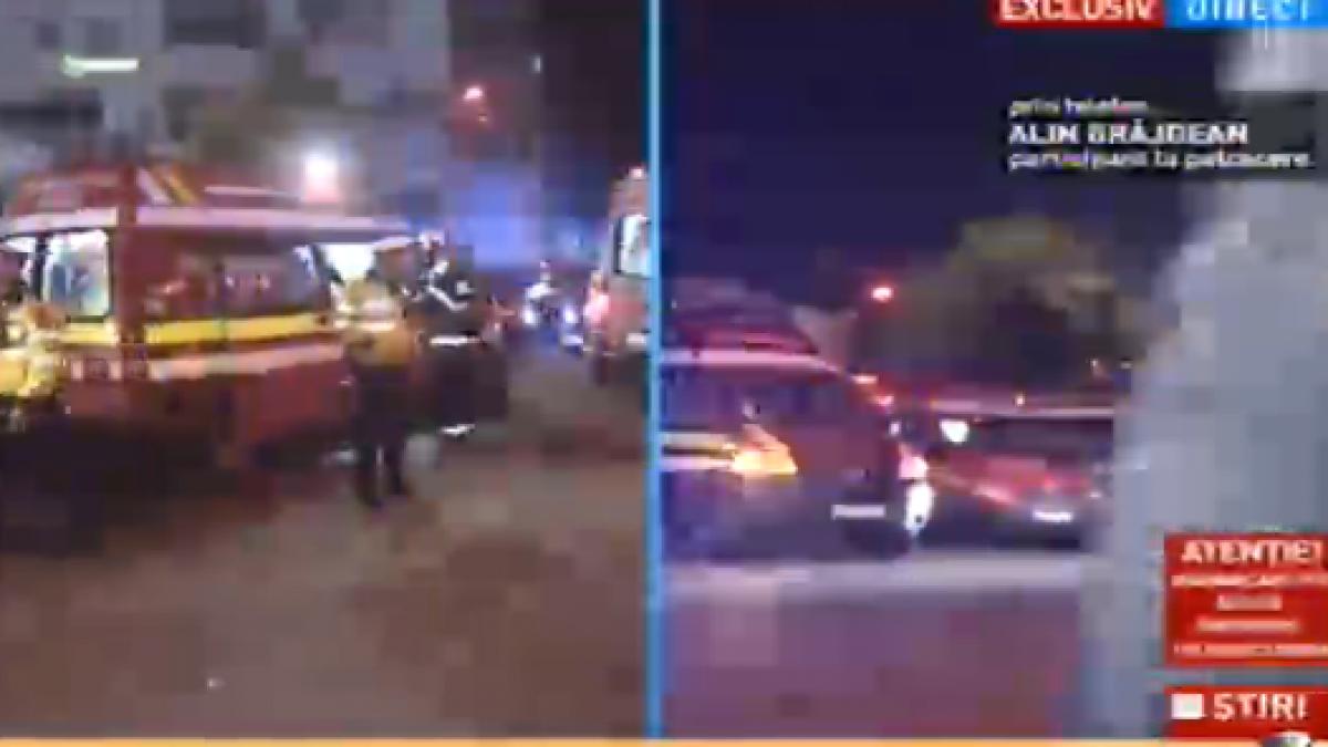 incendiu centrul vechi