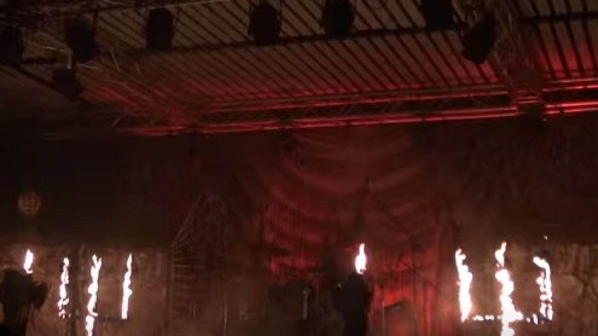 clubul colectiv mai organizase un concert cu efecte pirotehnice in 2014