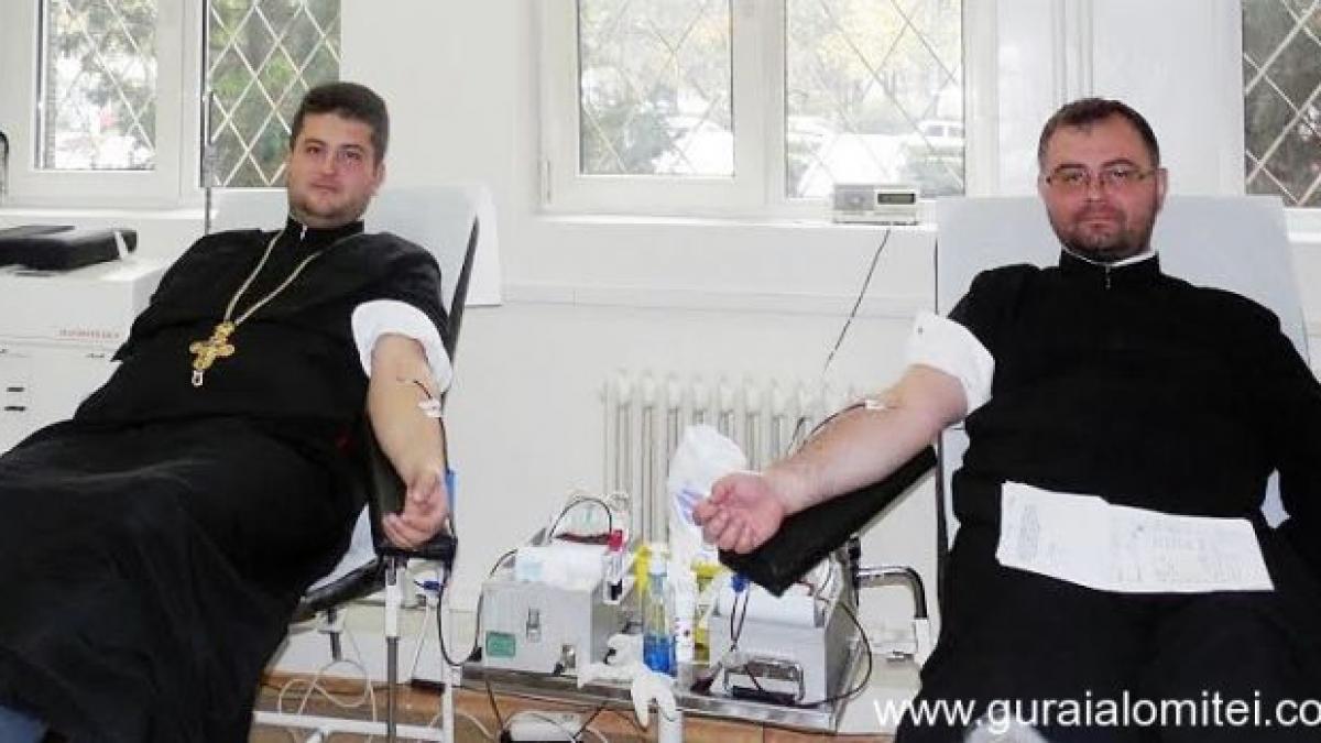 donare de sange preoti ialomita