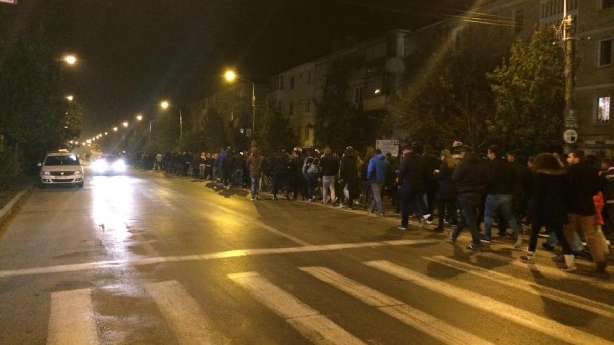 iasi numarul manifestantilor a ajuns la 5000 foto