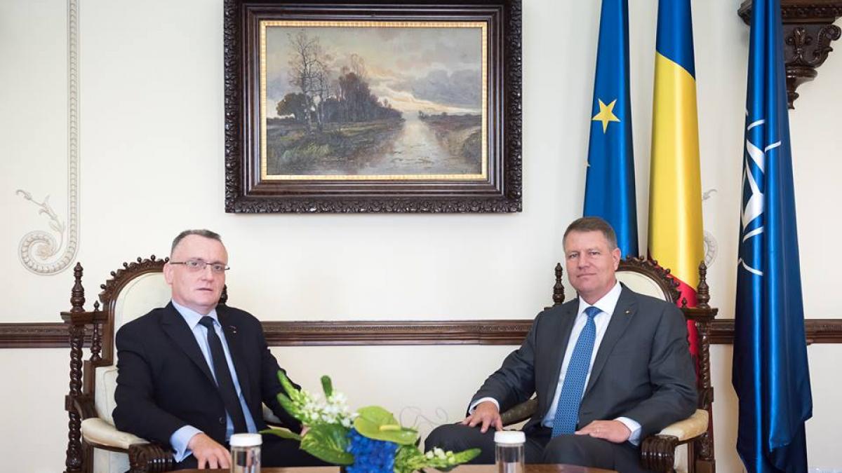 klaus iohannis intalnire sorin cimpeanu