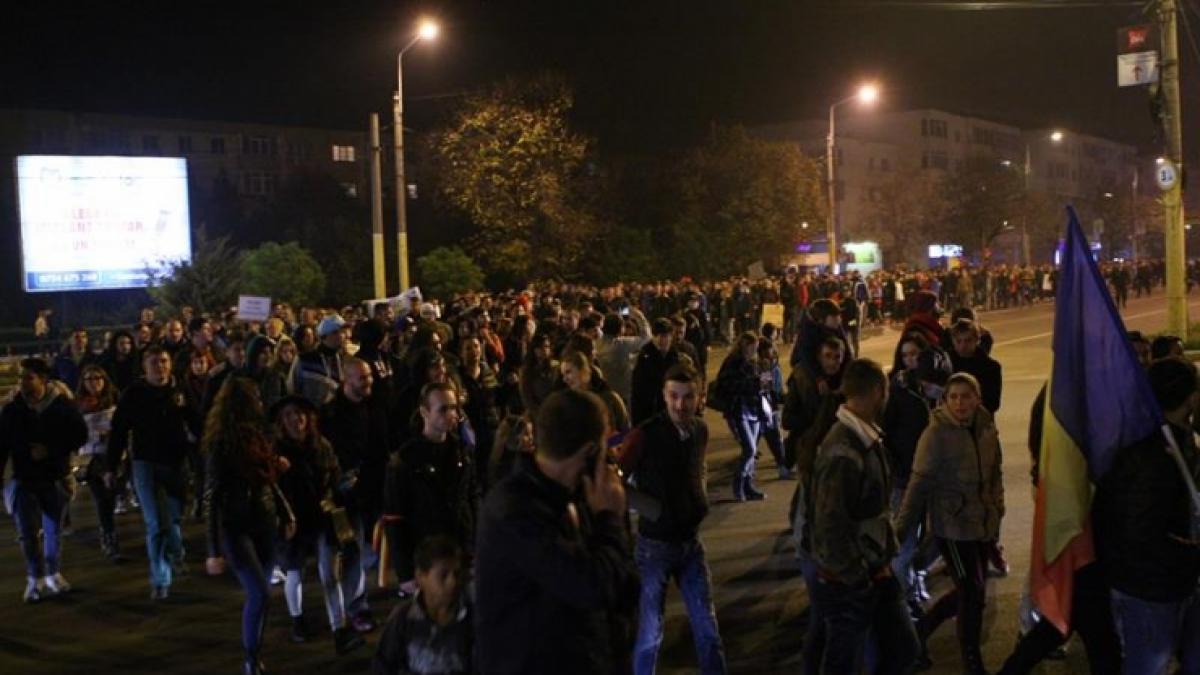 constanta record de protestatari pe bulevardele orasului