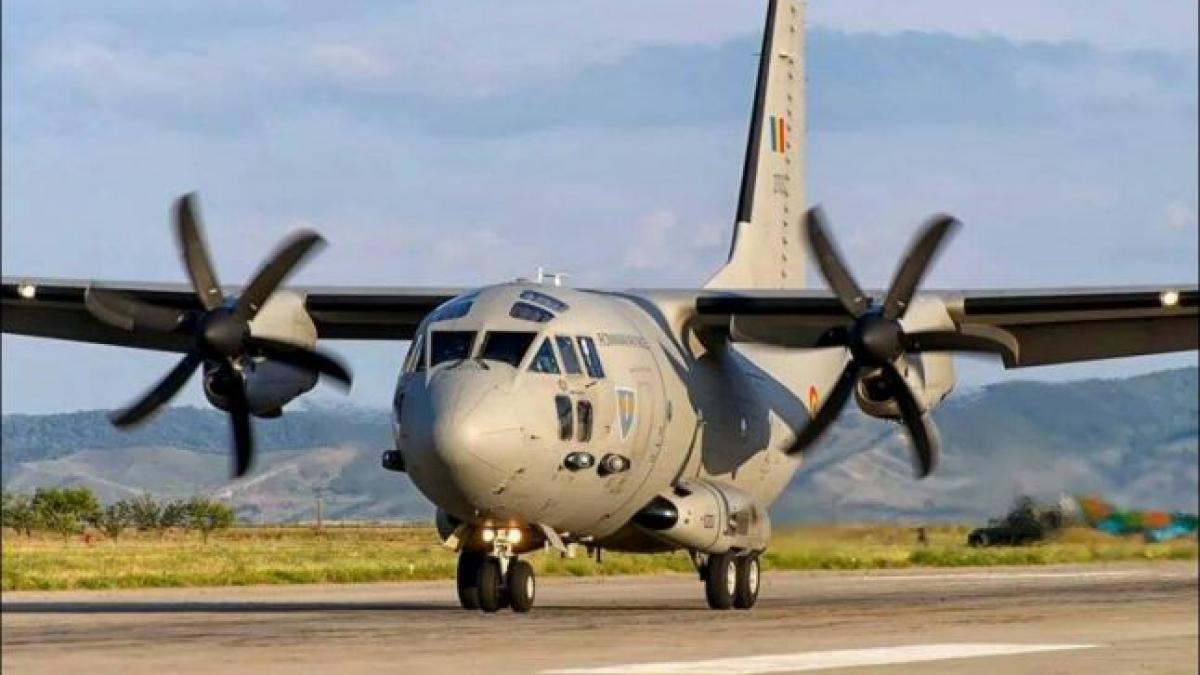 raniti in colectiv transportati in olanda si belgia cu doua aeronave c 27j spartan