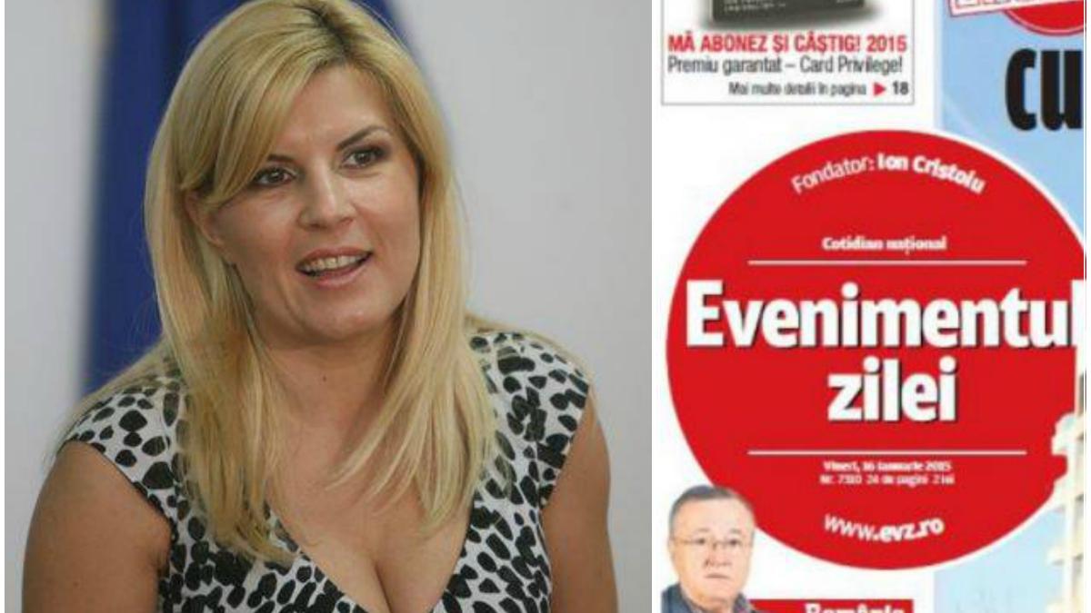 cum a pus de fapt elena udrea mana pe evenimentul zilei