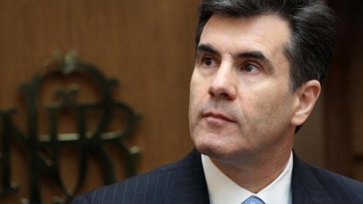 primul refuz pentru functia de premier vreau sa fiu bancher central