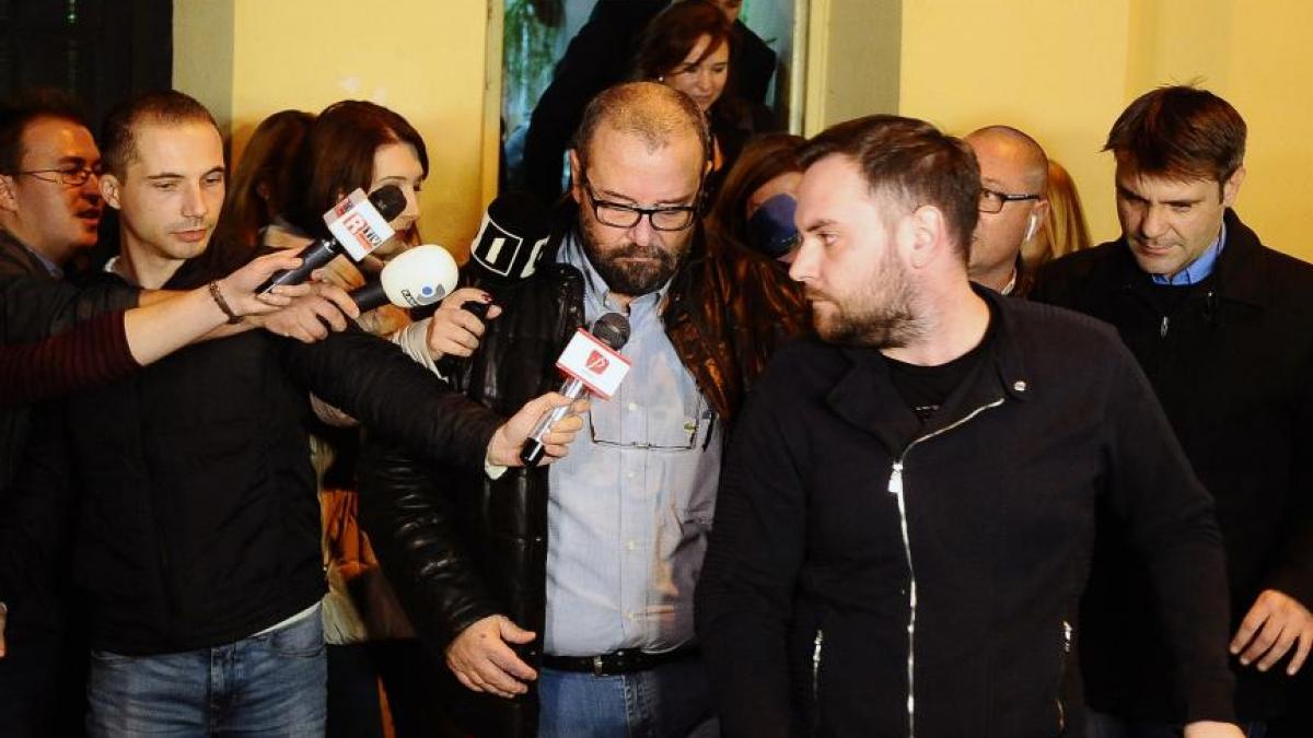 de cine a fost aplaudat piedone la eliberarea din arest