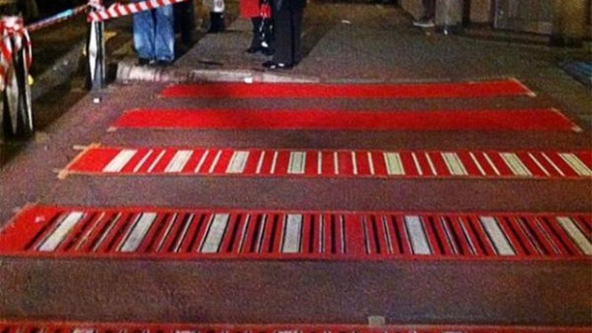 trecere de pietoni motive traditionale