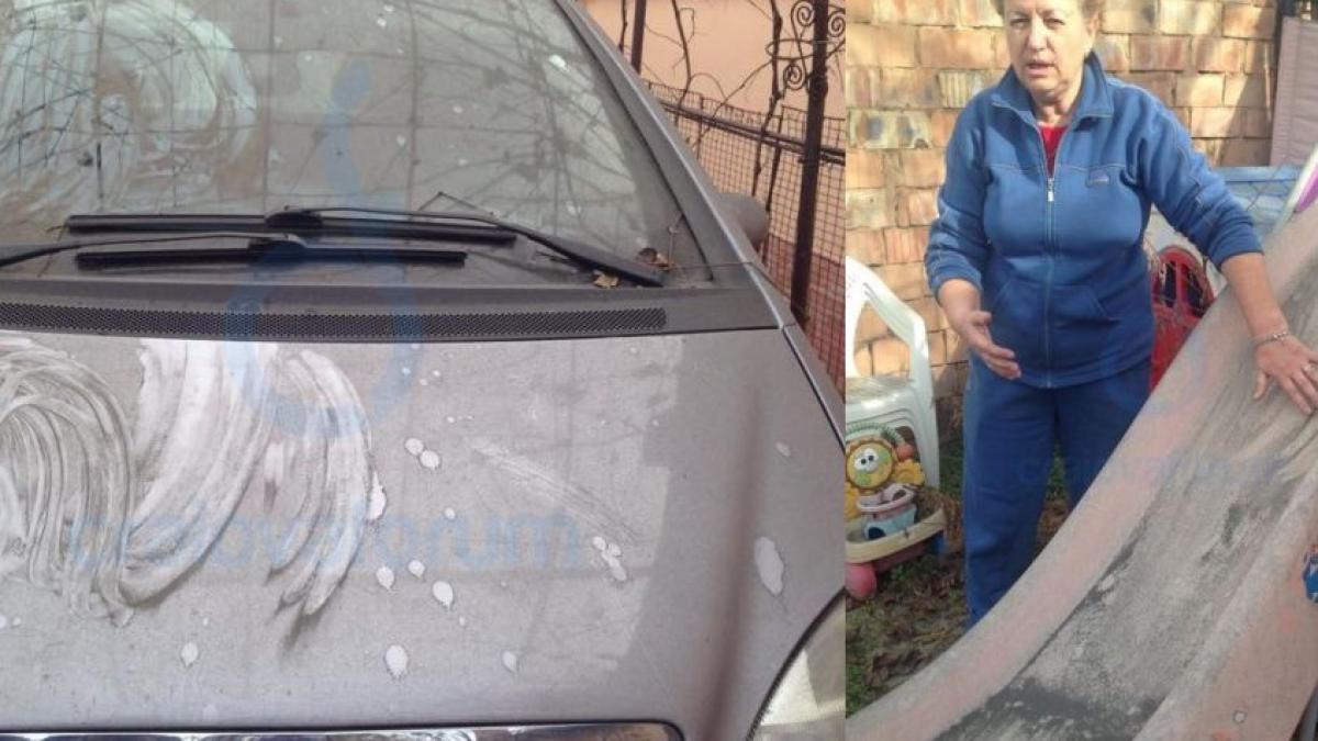 cartier intreg acoperit de cenusa