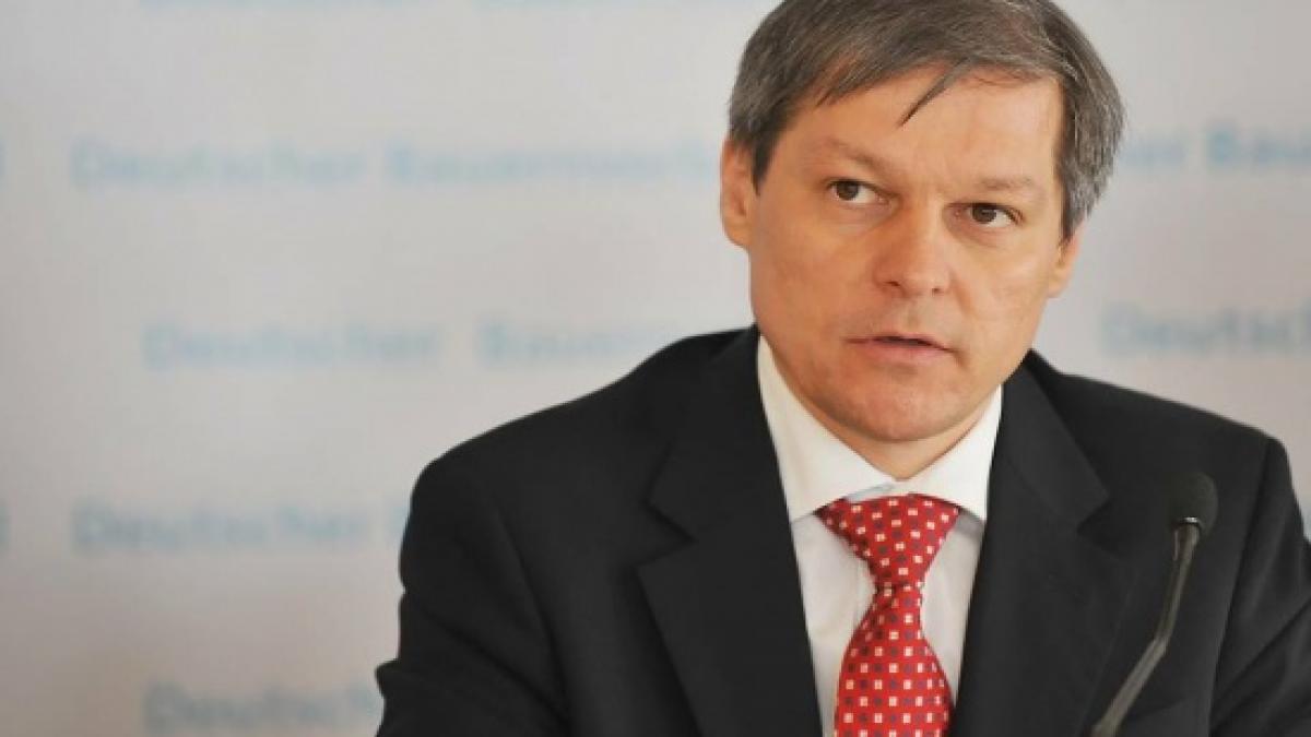 dacian ciolos structura guvernului nu va fi modificata
