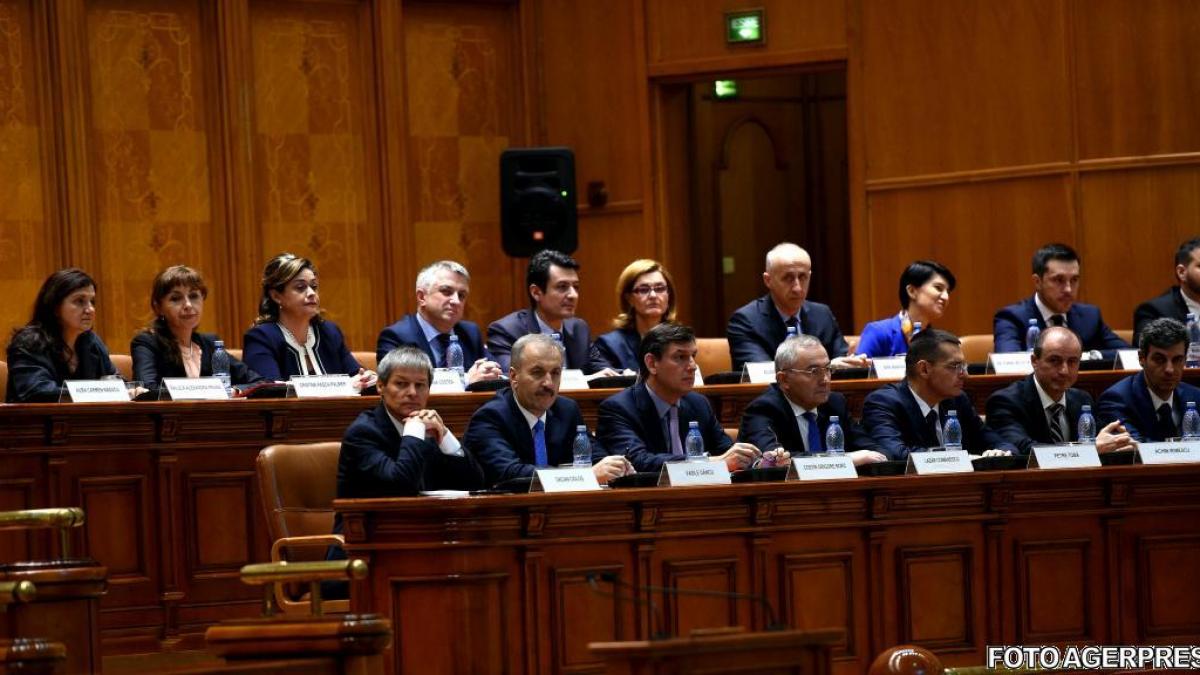 guvernul dacian ciolos in plenul parlamentului pentru votul de investitura live text