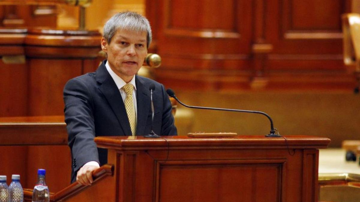 dacian ciolos a citat din alcoolicii anonimi in discursul din parlament