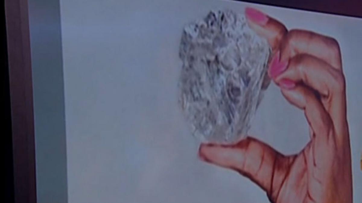 diamant brut botswana